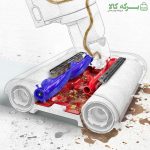 جارو شارژی و زمین شوی دایسون مدل Wash G1