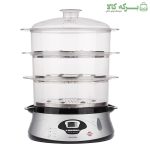 بخار پز پارس خزر دیجی استیل