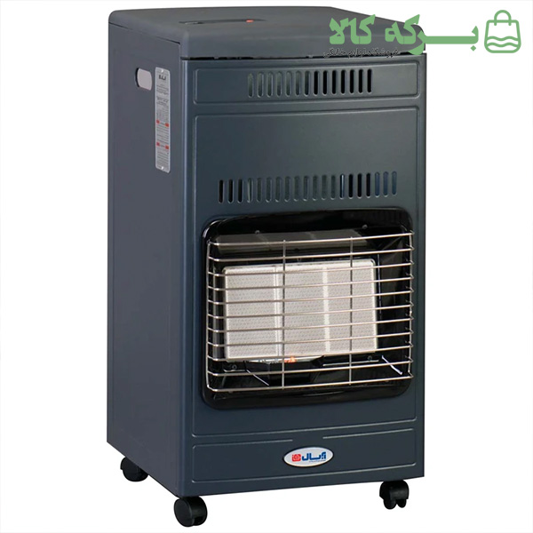 بخاری گازی آبسال چرخدار کپسولی مدل 440