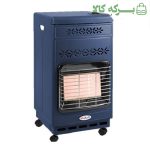 بخاری گازی آبسال چرخدار کپسولی مدل 444