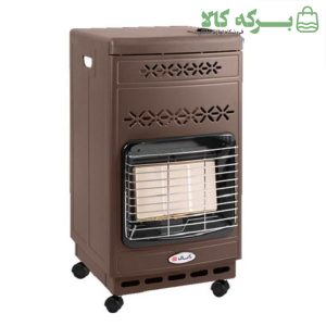 بخاری گازی آبسال چرخدار کپسولی مدل 444