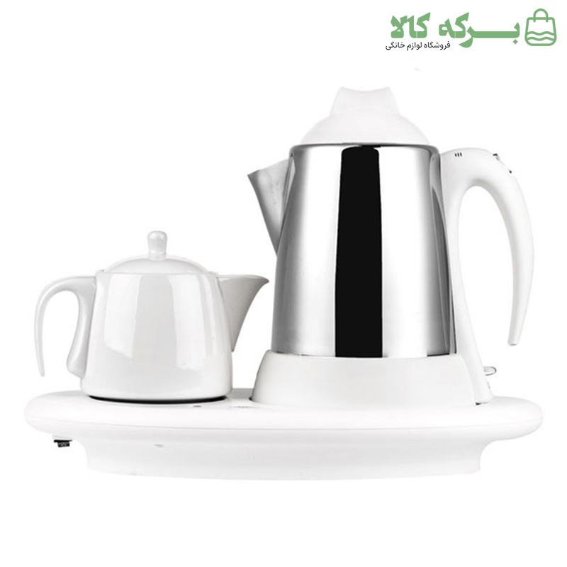 چای‌ساز صفحه‌ای پارس‌خزر مدل TM-3500SP کنار هم استیل
